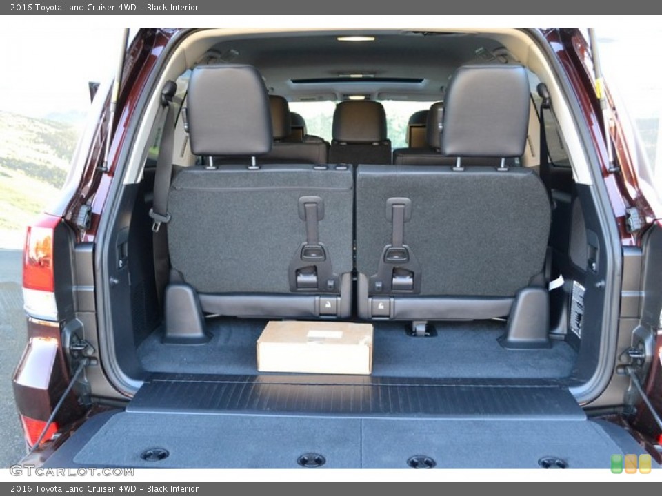 Black Interior Trunk for the 2016 Toyota Land Cruiser 4WD #108678409