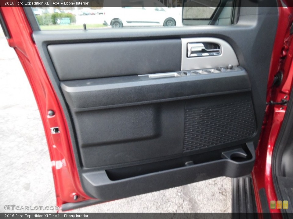 Ebony Interior Door Panel for the 2016 Ford Expedition XLT 4x4 #108680415