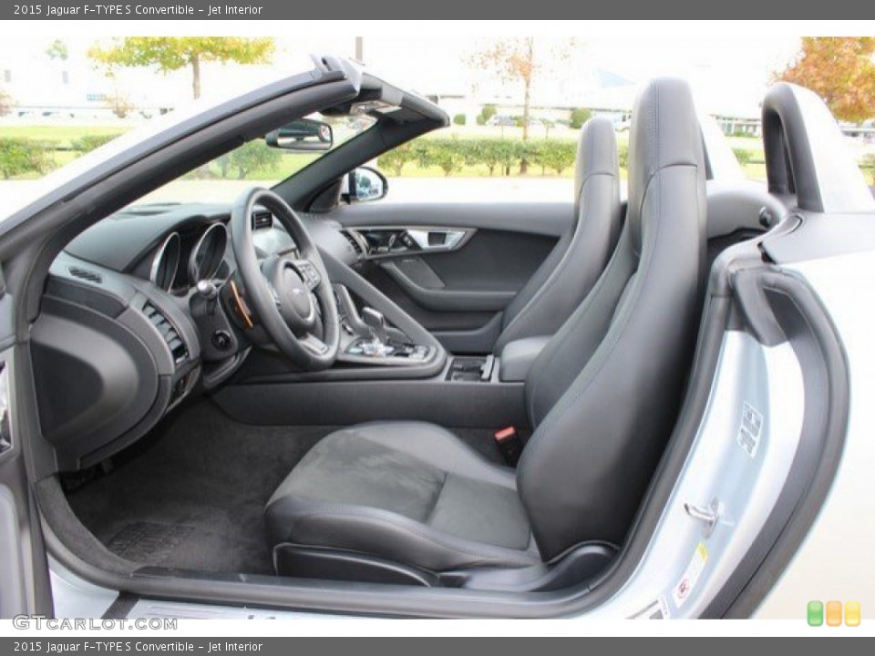 Jet Interior Photo for the 2015 Jaguar F-TYPE S Convertible #108723357