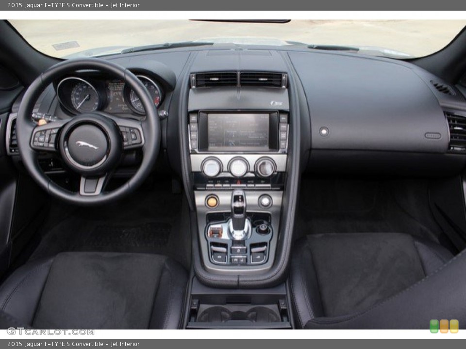 Jet Interior Dashboard for the 2015 Jaguar F-TYPE S Convertible #108723390