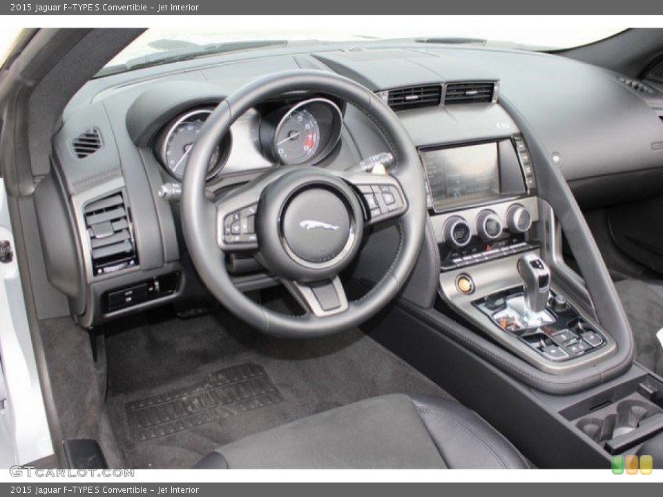 Jet Interior Prime Interior for the 2015 Jaguar F-TYPE S Convertible #108723790