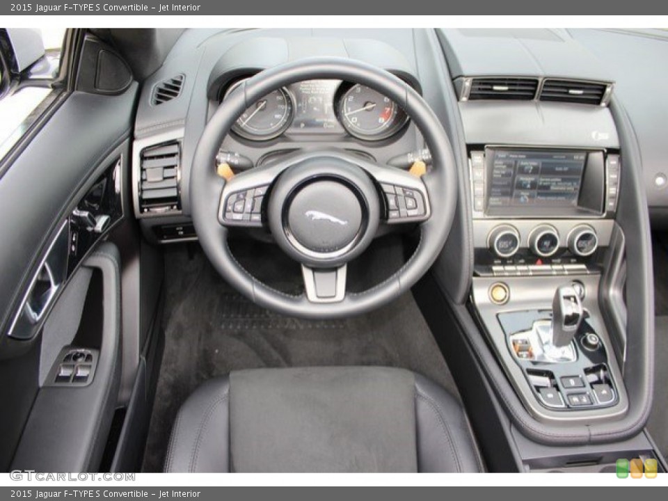 Jet Interior Dashboard for the 2015 Jaguar F-TYPE S Convertible #108723819