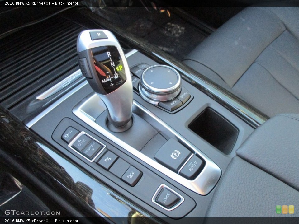 Black Interior Transmission for the 2016 BMW X5 xDrive40e #108739655