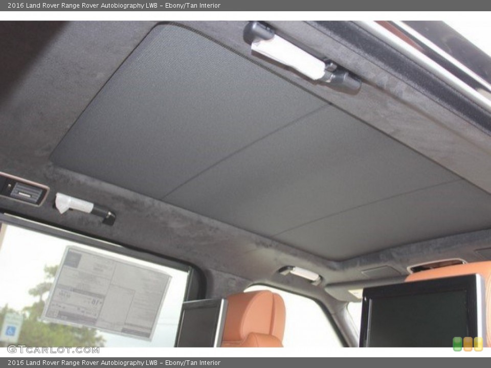 Ebony/Tan Interior Sunroof for the 2016 Land Rover Range Rover Autobiography LWB #108756652