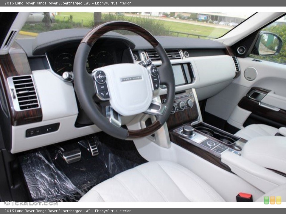 Ebony/Cirrus Interior Prime Interior for the 2016 Land Rover Range Rover Supercharged LWB #108758071