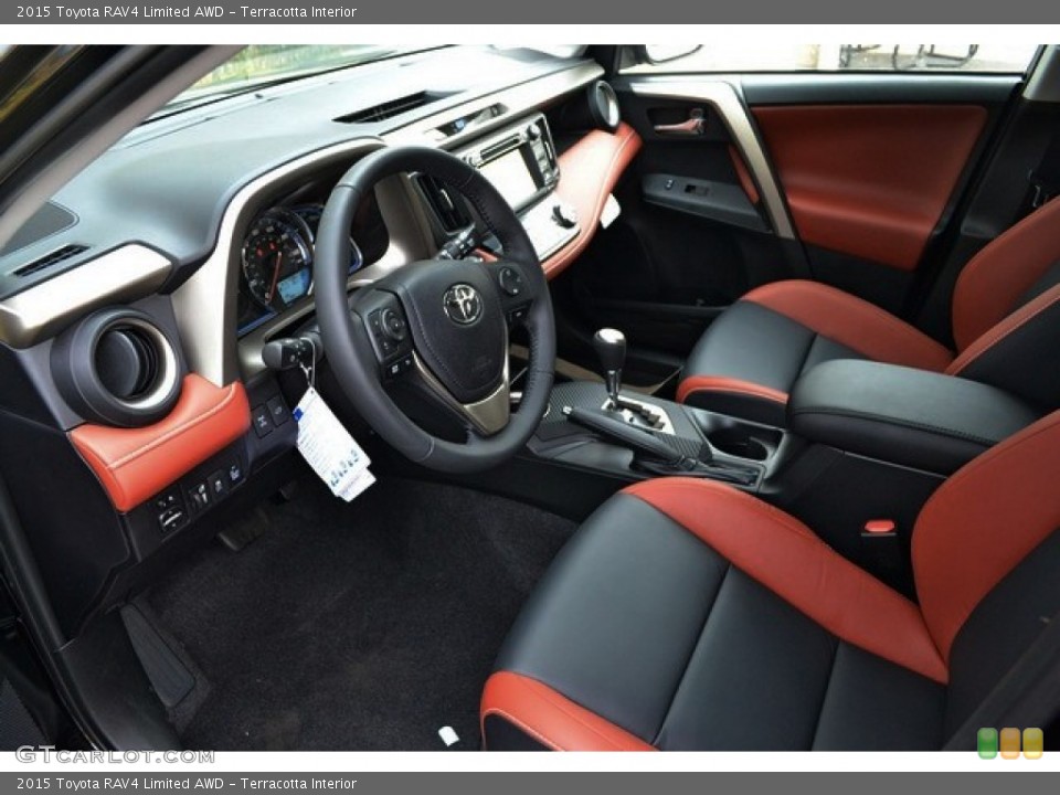 Terracotta Interior Photo for the 2015 Toyota RAV4 Limited AWD #108766950