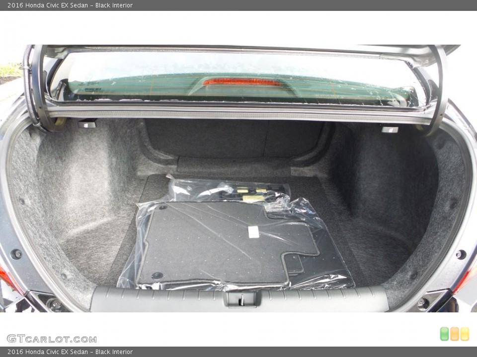 Black Interior Trunk for the 2016 Honda Civic EX Sedan #108768622