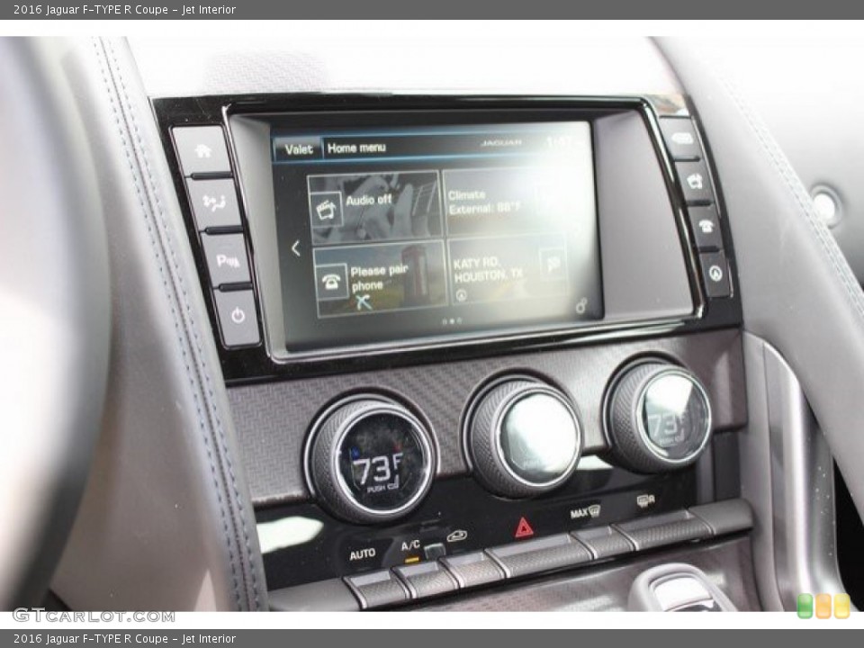Jet Interior Controls for the 2016 Jaguar F-TYPE R Coupe #108783643