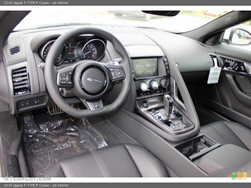 Jet Interior Prime Interior for the 2016 Jaguar F-TYPE R Coupe #108783808