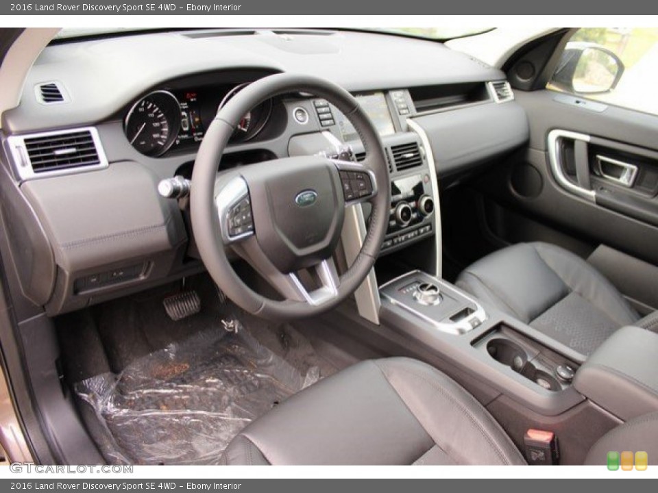 Ebony Interior Prime Interior for the 2016 Land Rover Discovery Sport SE 4WD #108784609