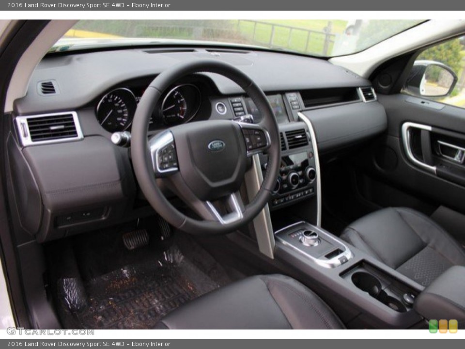Ebony 2016 Land Rover Discovery Sport Interiors