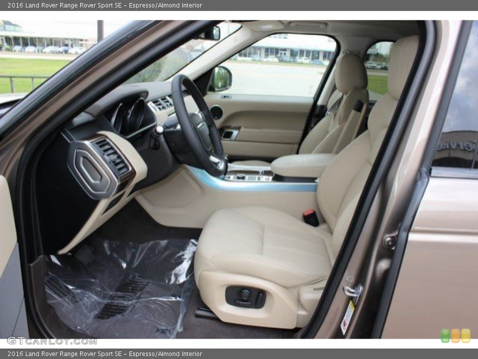 Espresso/Almond Interior Front Seat for the 2016 Land Rover Range Rover Sport SE #108791200