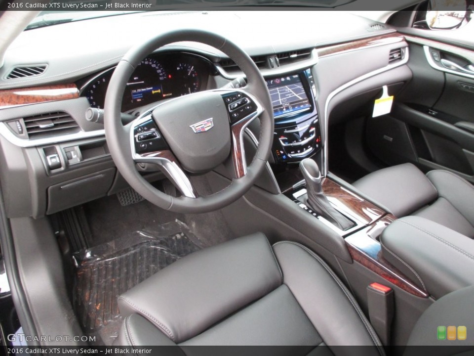 Jet Black 2016 Cadillac XTS Interiors