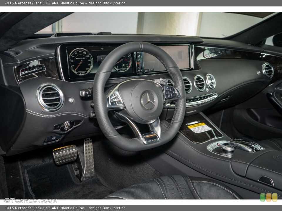 designo Black Interior Prime Interior for the 2016 Mercedes-Benz S 63 AMG 4Matic Coupe #108801165