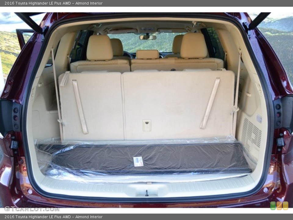 Almond Interior Trunk for the 2016 Toyota Highlander LE Plus AWD #108804902