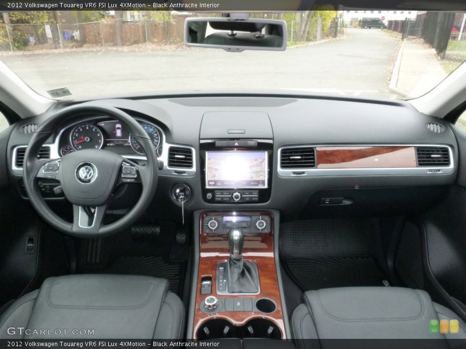 Black Anthracite Interior Dashboard for the 2012 Volkswagen Touareg VR6 FSI Lux 4XMotion #108806663
