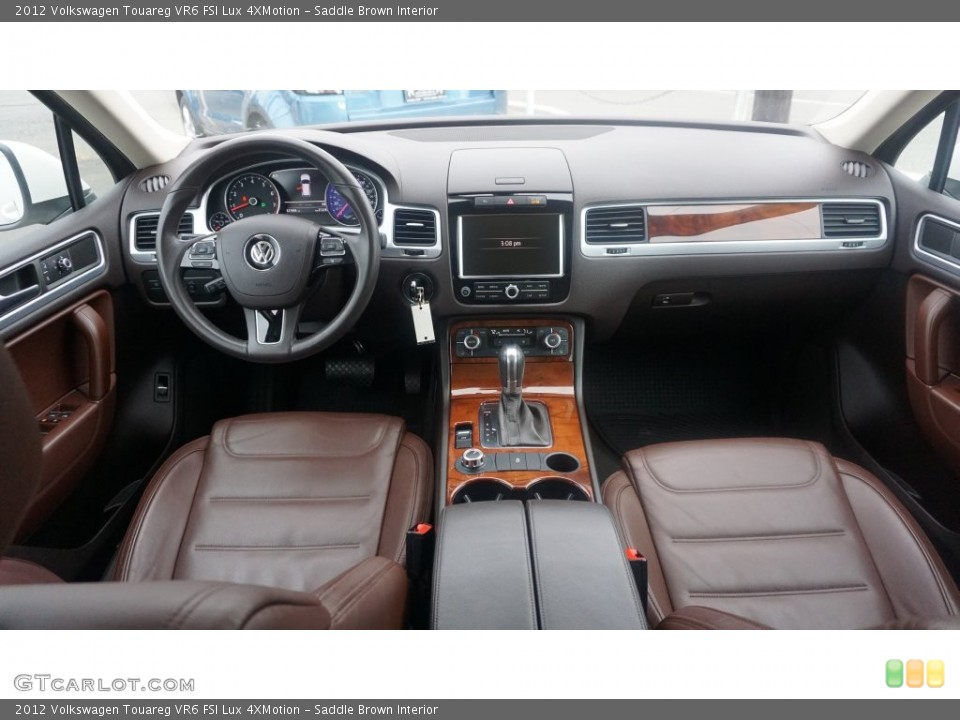Saddle Brown Interior Photo for the 2012 Volkswagen Touareg VR6 FSI Lux 4XMotion #108809452