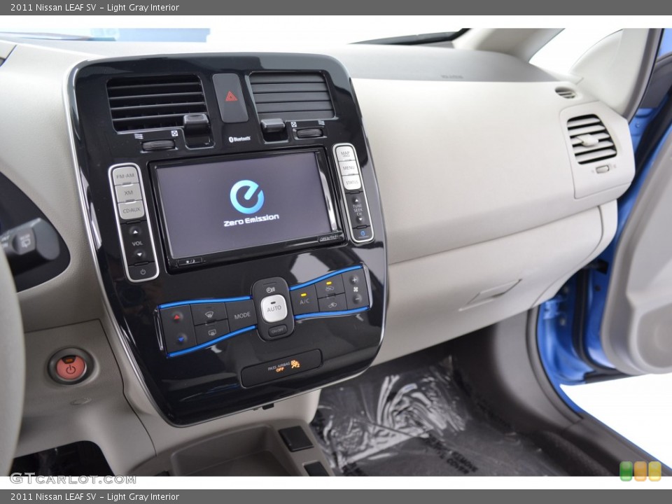 Light Gray Interior Dashboard for the 2011 Nissan LEAF SV #108810984