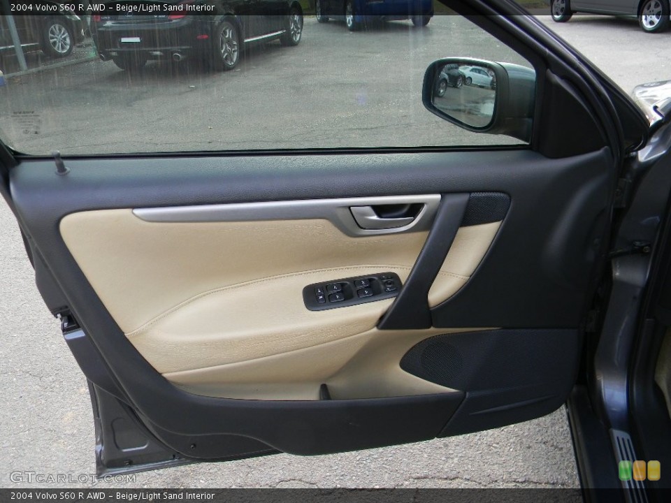 Beige/Light Sand Interior Door Panel for the 2004 Volvo S60 R AWD #108813036