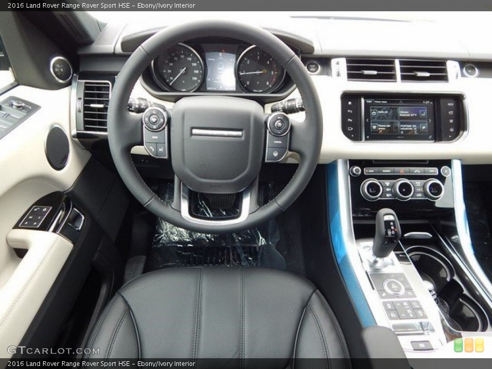 Ebony/Ivory Interior Photo for the 2016 Land Rover Range Rover Sport HSE #108818826