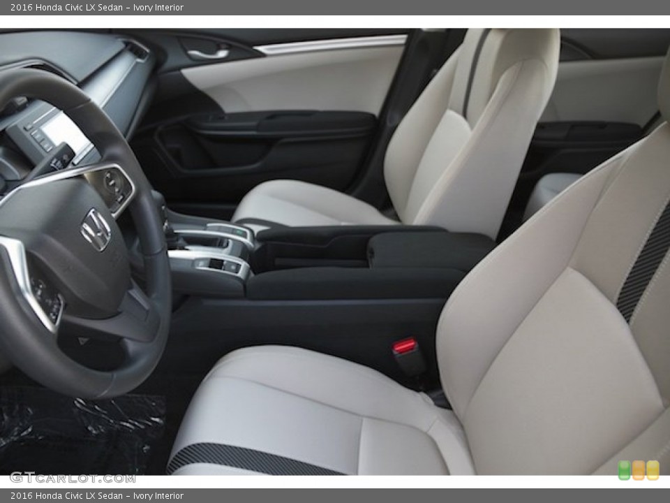 Ivory Interior Photo for the 2016 Honda Civic LX Sedan #108822915