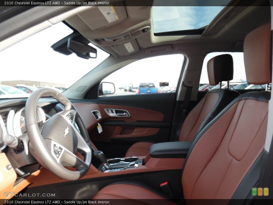 Saddle Up/Jet Black Interior Photo for the 2016 Chevrolet Equinox LTZ AWD #108825767