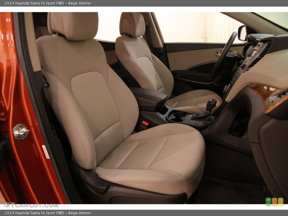 Beige Interior Front Seat for the 2014 Hyundai Santa Fe Sport FWD #108829742