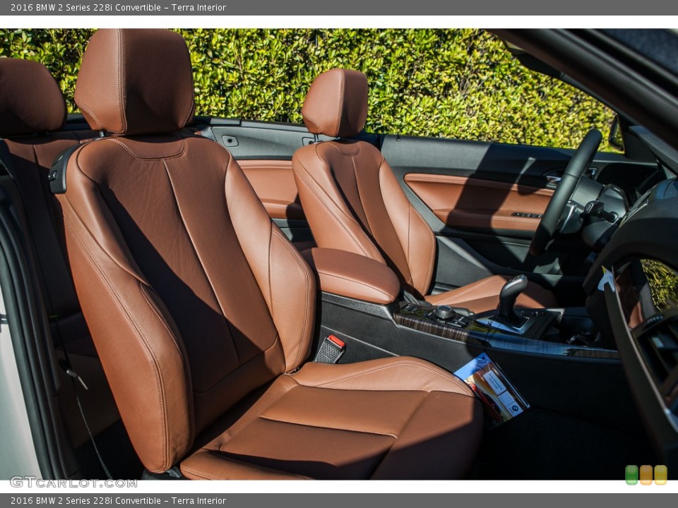 Terra Interior Front Seat for the 2016 BMW 2 Series 228i Convertible #108859232