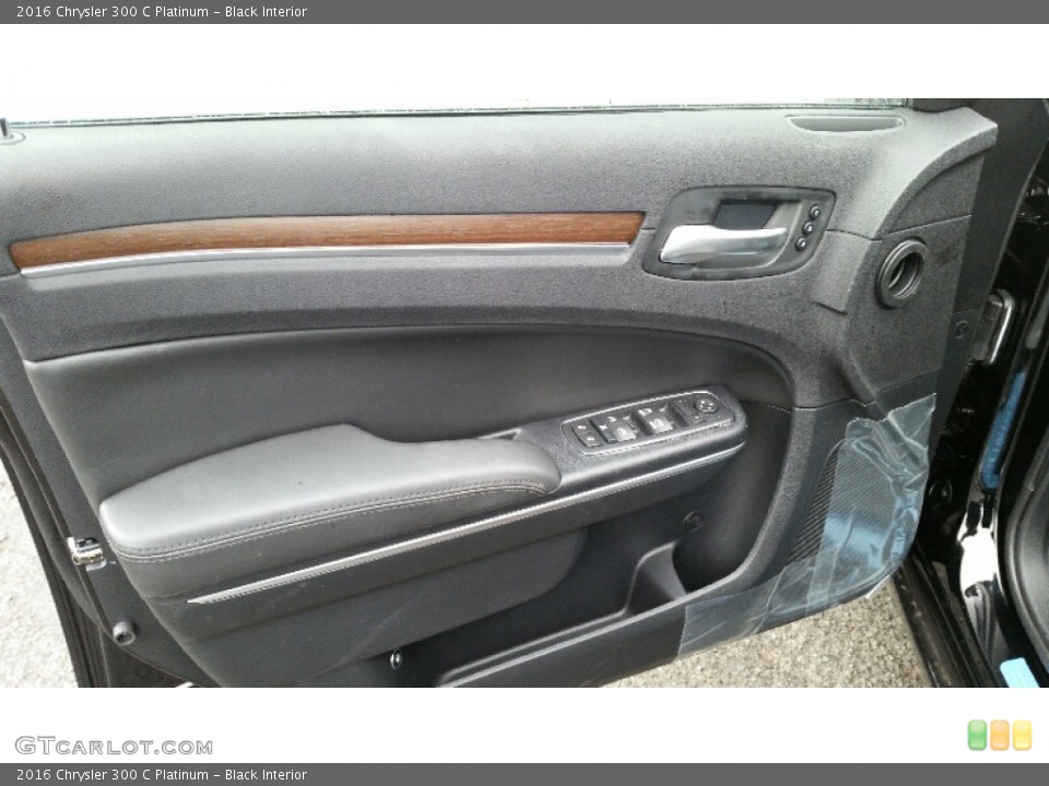 Black Interior Door Panel for the 2016 Chrysler 300 C Platinum #108864152