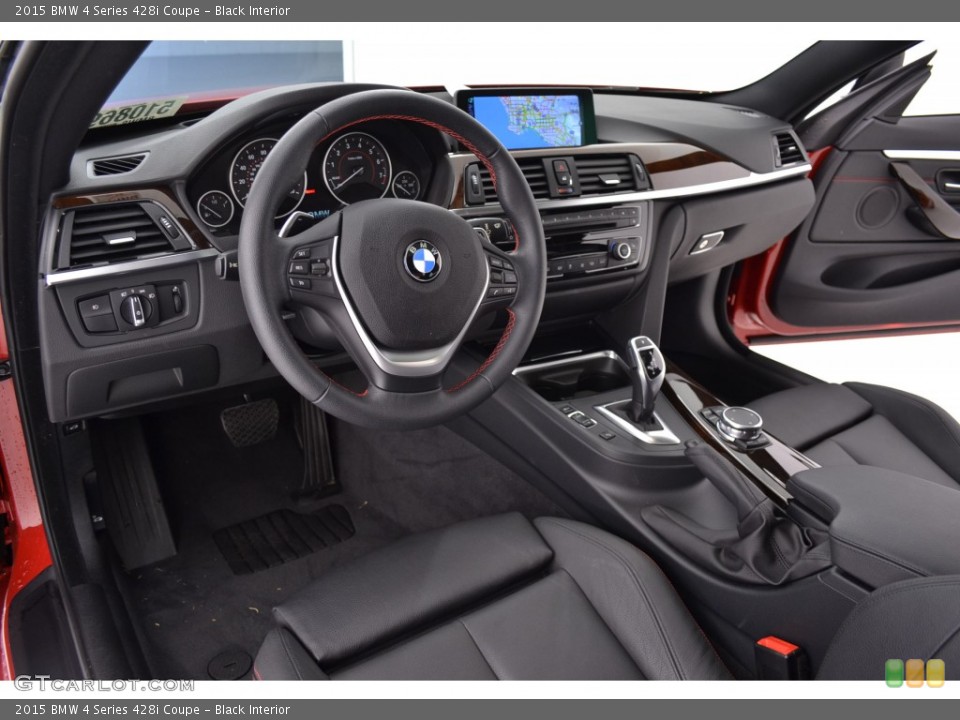 Black Interior Prime Interior for the 2015 BMW 4 Series 428i Coupe #108872756