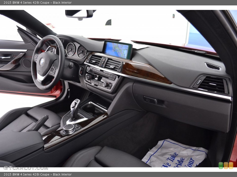 Black Interior Dashboard for the 2015 BMW 4 Series 428i Coupe #108872799