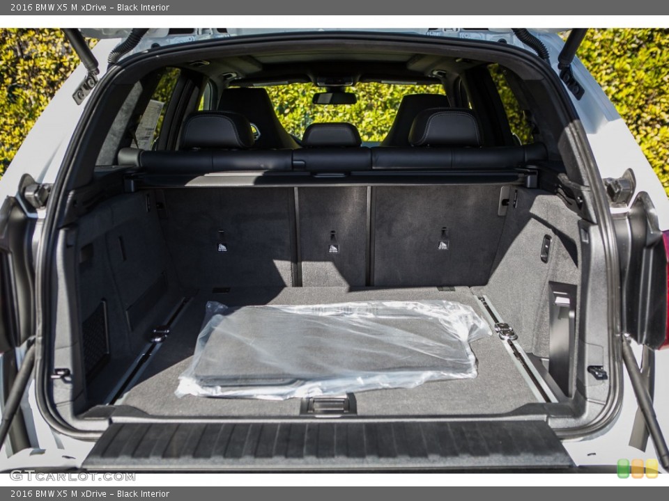 Black Interior Trunk for the 2016 BMW X5 M xDrive #108888356