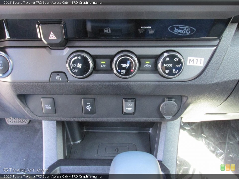TRD Graphite Interior Controls for the 2016 Toyota Tacoma TRD Sport Access Cab #108891368