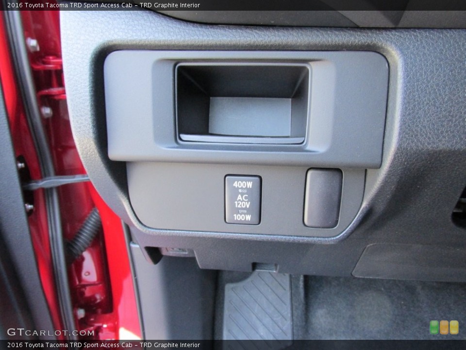 TRD Graphite Interior Controls for the 2016 Toyota Tacoma TRD Sport Access Cab #108891476