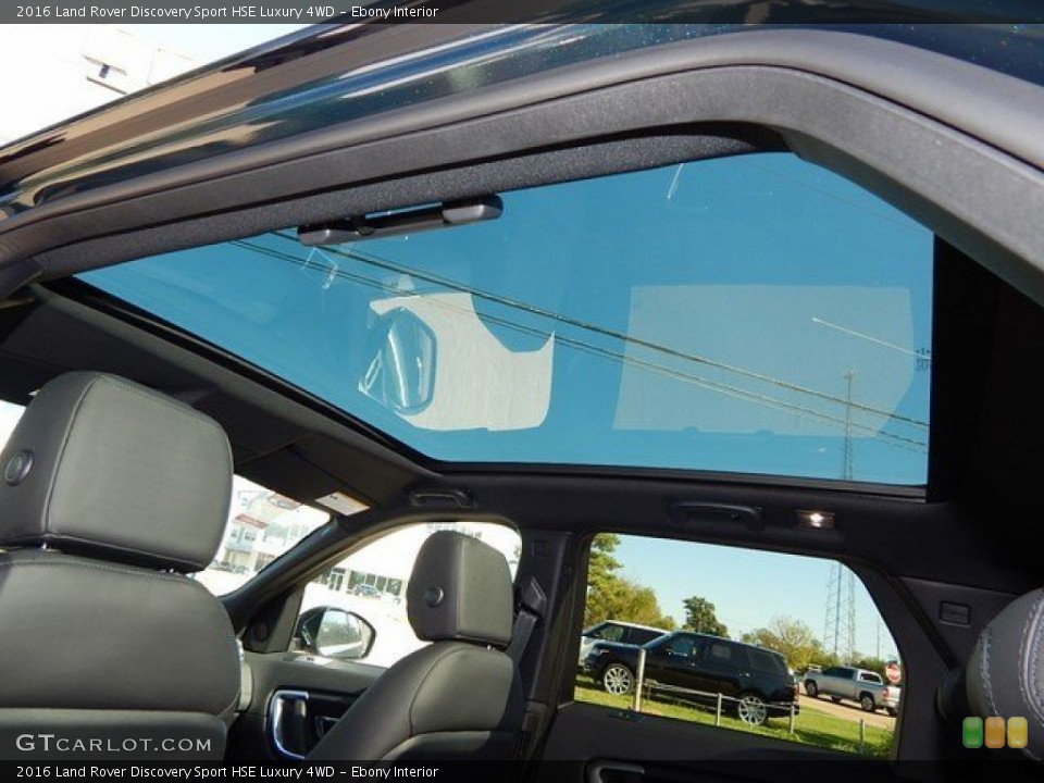 Ebony Interior Sunroof for the 2016 Land Rover Discovery Sport HSE Luxury 4WD #108902156