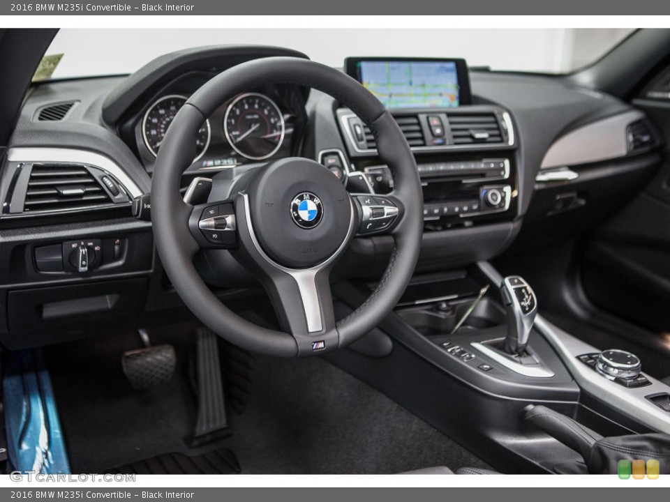 Black Interior Prime Interior for the 2016 BMW M235i Convertible #108906569
