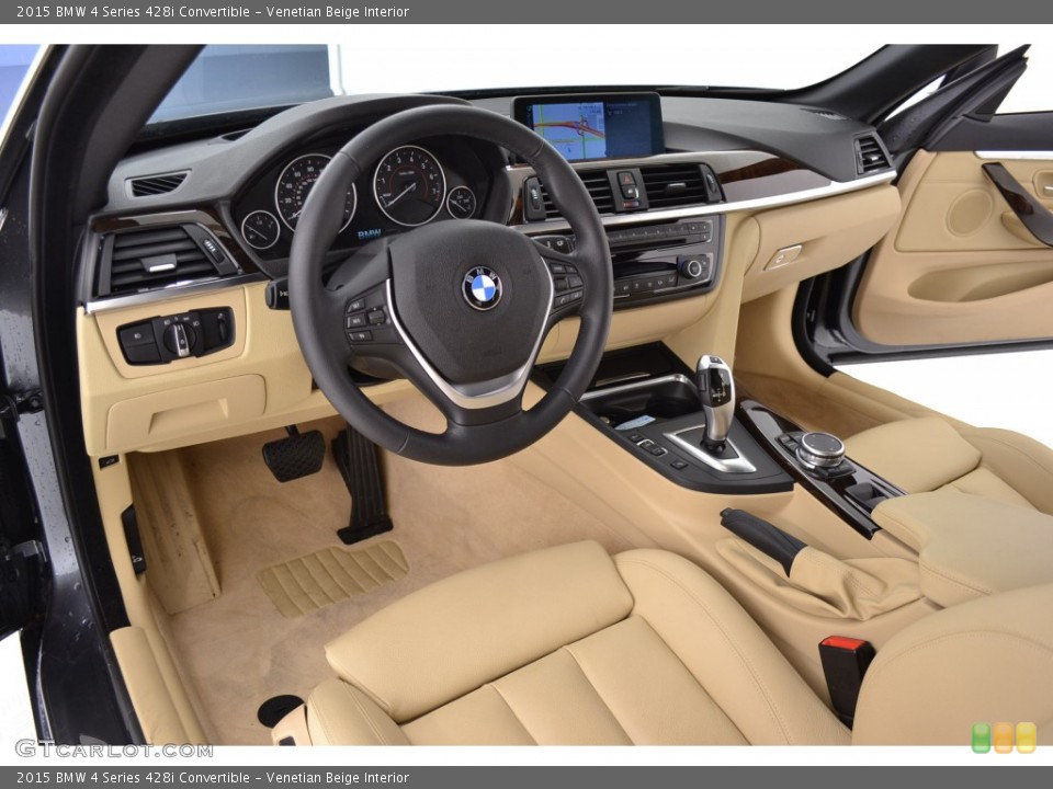 Venetian Beige 2015 BMW 4 Series Interiors