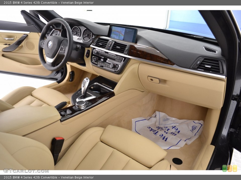 Venetian Beige Interior Photo for the 2015 BMW 4 Series 428i Convertible #108921166