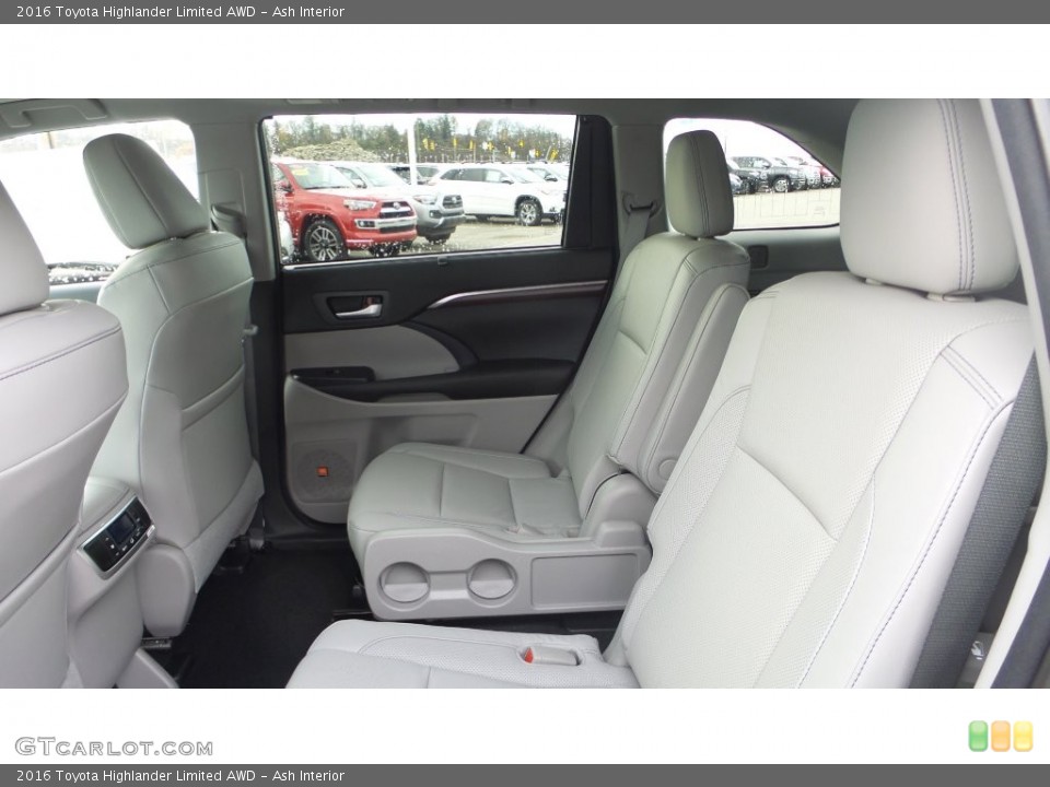Ash Interior Rear Seat for the 2016 Toyota Highlander Limited AWD #108922526