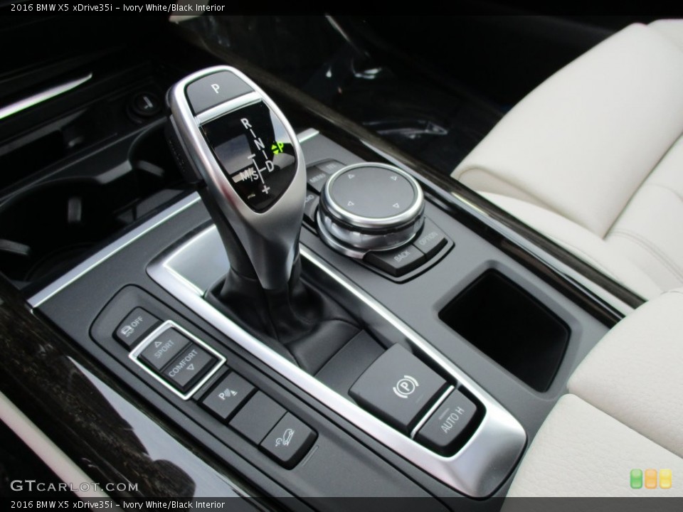 Ivory White/Black Interior Transmission for the 2016 BMW X5 xDrive35i #108928331