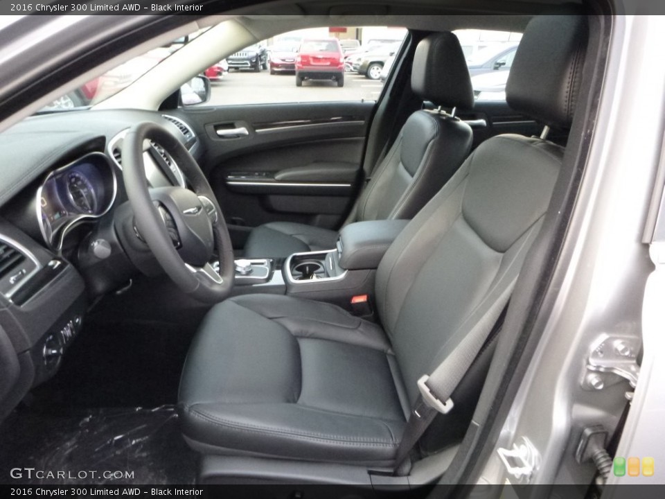 Black Interior Front Seat for the 2016 Chrysler 300 Limited AWD #108935165