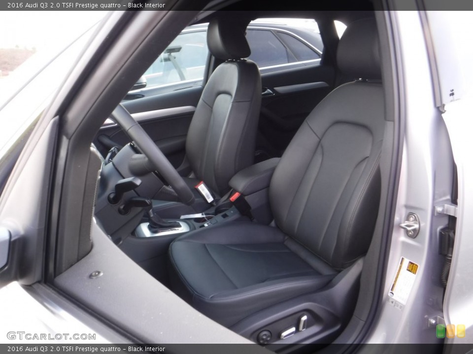 Black Interior Front Seat for the 2016 Audi Q3 2.0 TSFI Prestige quattro #108941413