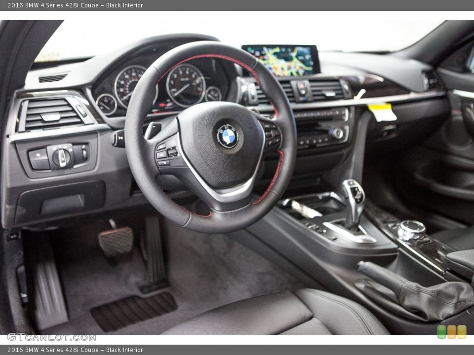 Black 2016 BMW 4 Series Interiors