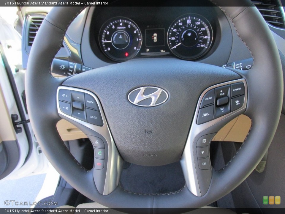 Camel Interior Steering Wheel for the 2016 Hyundai Azera  #108958123