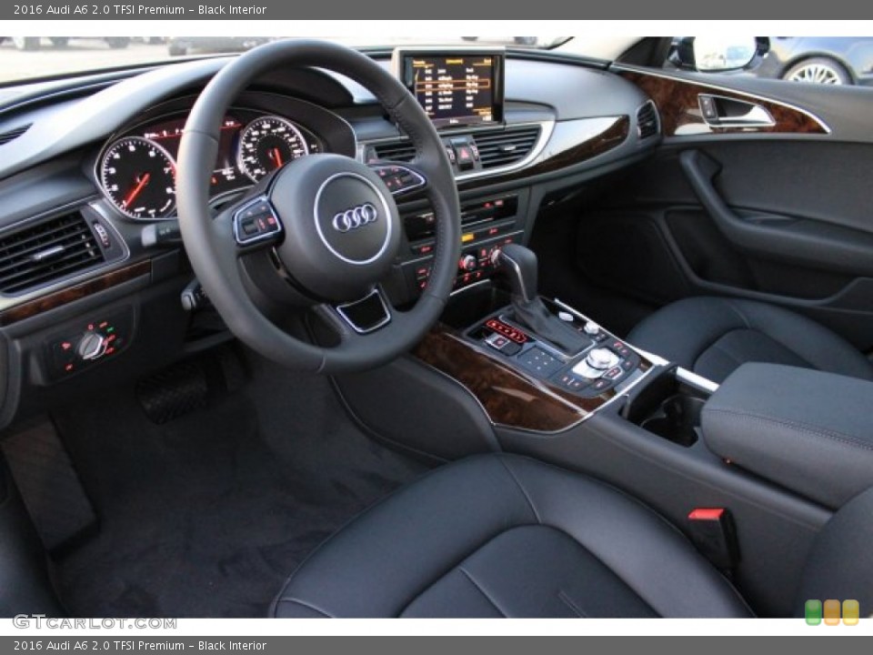 Black 2016 Audi A6 Interiors