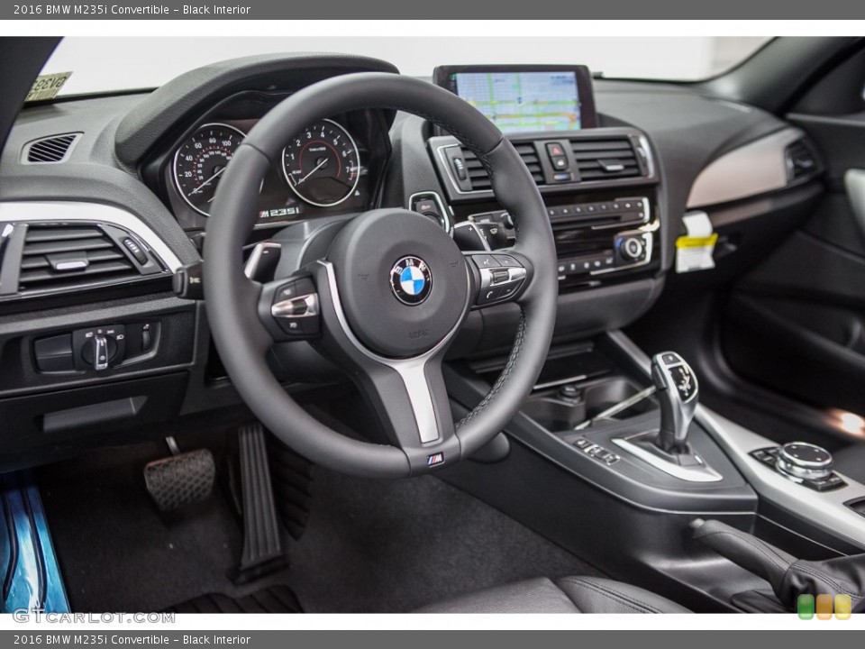Black Interior Prime Interior for the 2016 BMW M235i Convertible #108971737