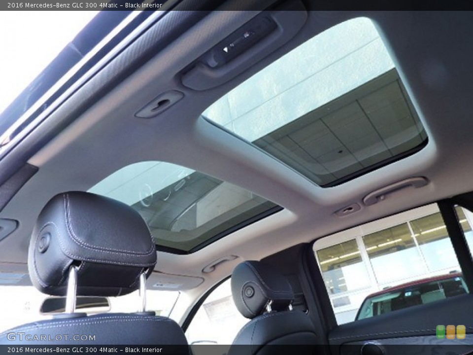 Black Interior Sunroof for the 2016 Mercedes-Benz GLC 300 4Matic #108975335