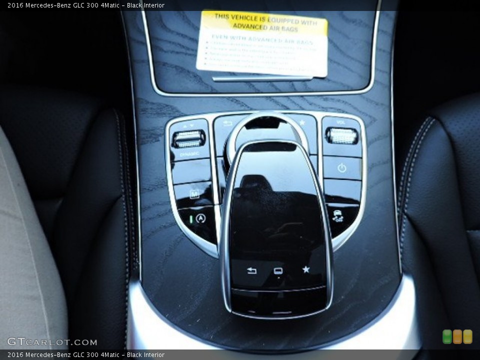 Black Interior Controls for the 2016 Mercedes-Benz GLC 300 4Matic #108975452
