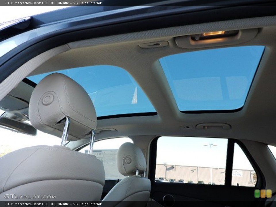 Silk Beige Interior Sunroof for the 2016 Mercedes-Benz GLC 300 4Matic #108975812
