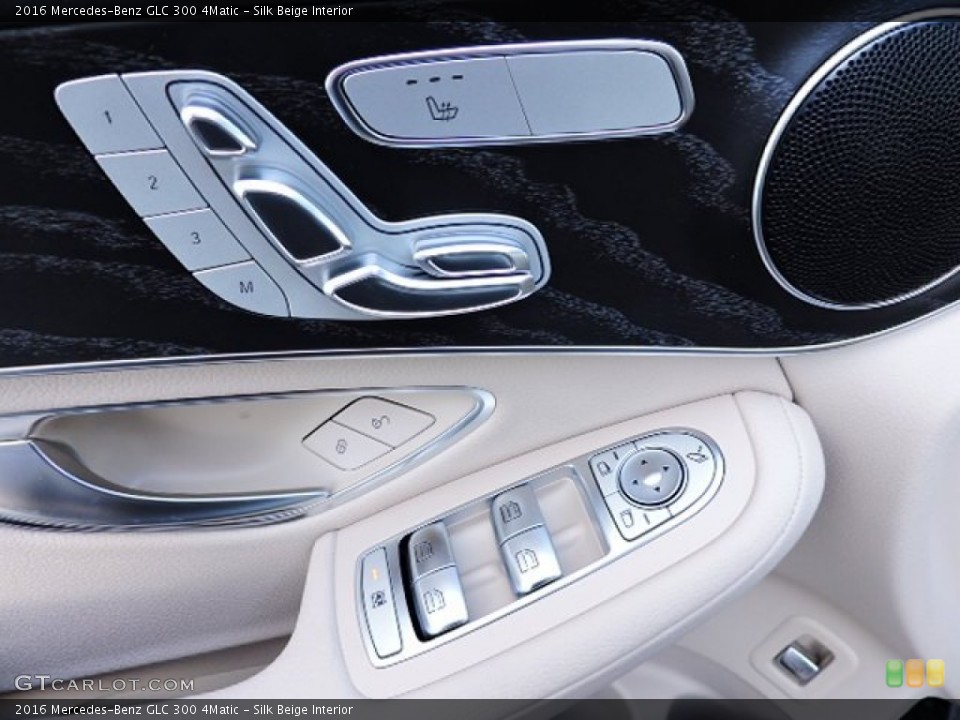 Silk Beige Interior Controls for the 2016 Mercedes-Benz GLC 300 4Matic #108975854